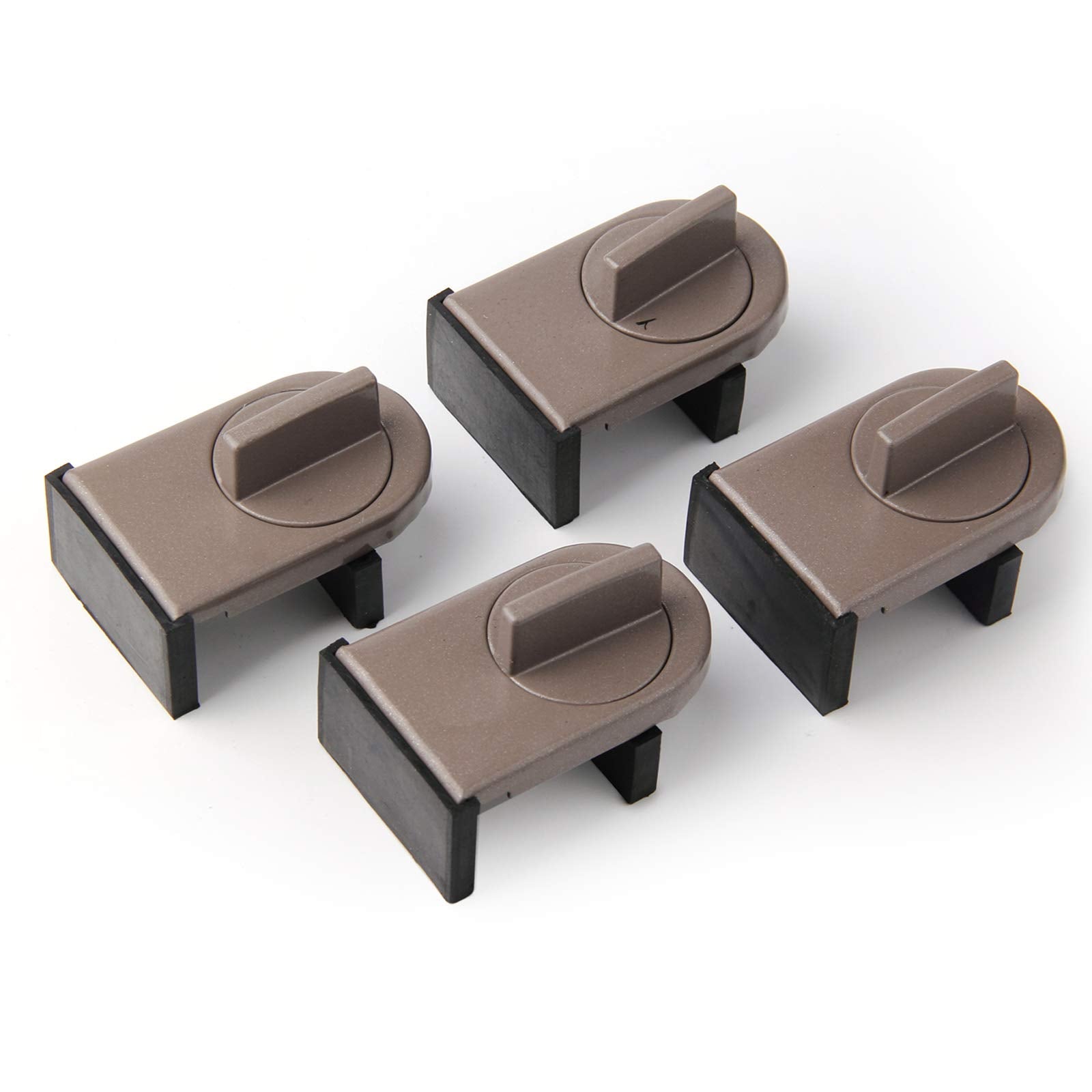 HASTHIP® 4 Pack Adjustable Sliding Window Locks HASTHIP® 4 Pack Adjustable Sliding Window Locks
